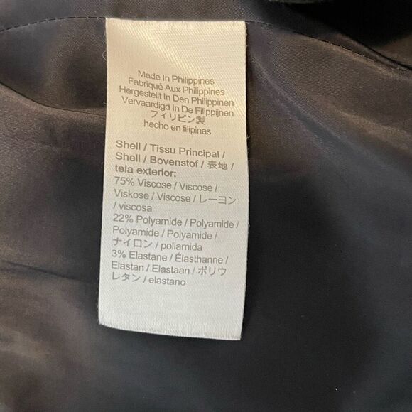 J. Crew going-out blazer in stretch twill black size 8 - Picture 5 of 8